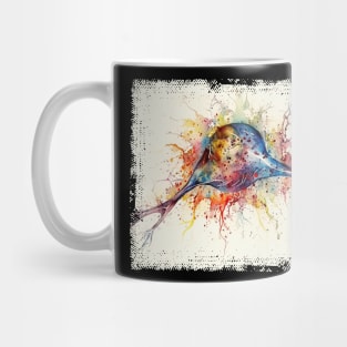 Abstract Human nerve cell Mug